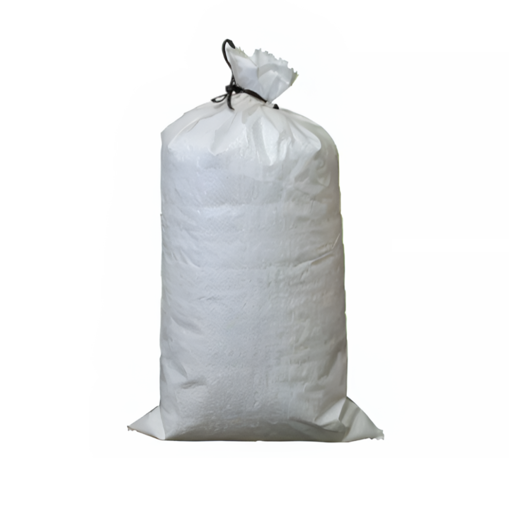 Yuzet 100 X White Woven Polypropylene Sandbags Sacks Flood Defence Sand Bags