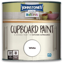 (White) Johnstone's Revive Cupboard Paint 750ml