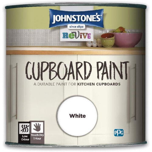 Johnstone's (White) Johnstone's Revive Cupboard Paint 750ml