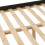 Seconique Monaco 4ft Bed Low Foot End Dark Grey Oak Effect 7