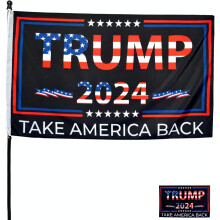 Trump 2024 Flag, Take America Back,3x5ft Indoor Outdoor Decoration Banner