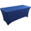(6FT, Navy Blue) Rectangular Stretchable Tablecloth Foldable Dinner Table Stretch Spandex Fitted Table Cloth Cover Protector for Wedding Party 1