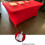 (4FT, Wine Red) Rectangular Stretchable Tablecloth Foldable Dinner Table Stretch Spandex Fitted Table Cloth Cover Protector for Wedding Party 4