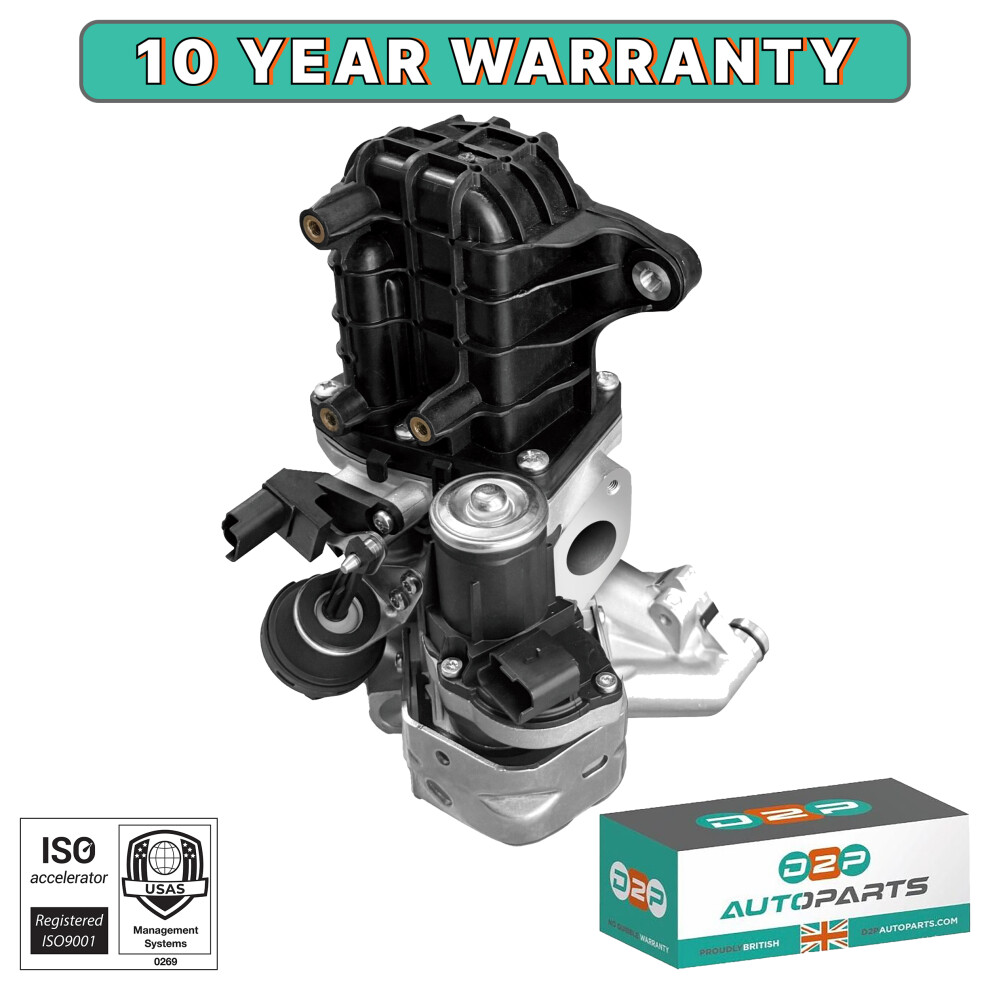 Egr Valve & Cooler Module For Citroen Peugeot Ford 2.0 Diesel 1861749 9807593080 5060414644882