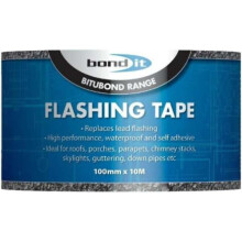 Bond It Flashing Tape Lead  Bitumen Roofing Flashband 100mm x 10m