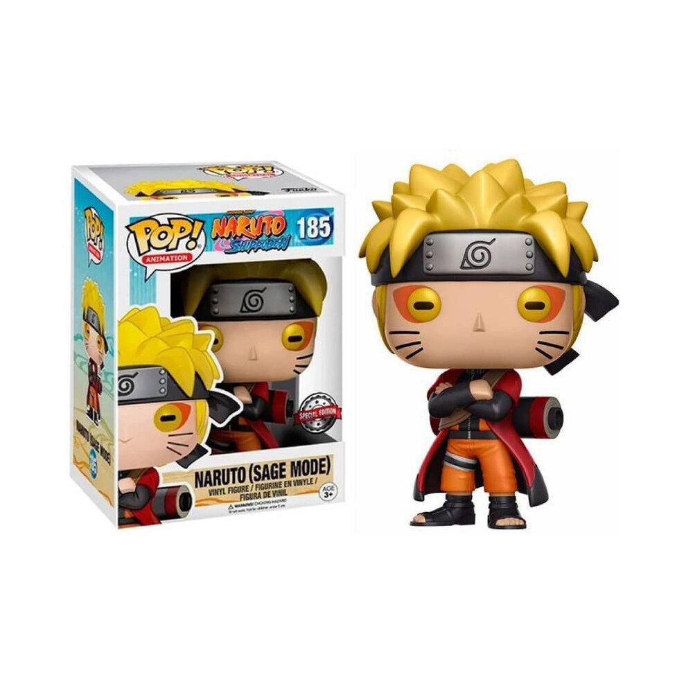 (Red Clothing) Funko Pop Uzumaki Naruto Action Figure Model Doll Toy Cartoon Character Gift