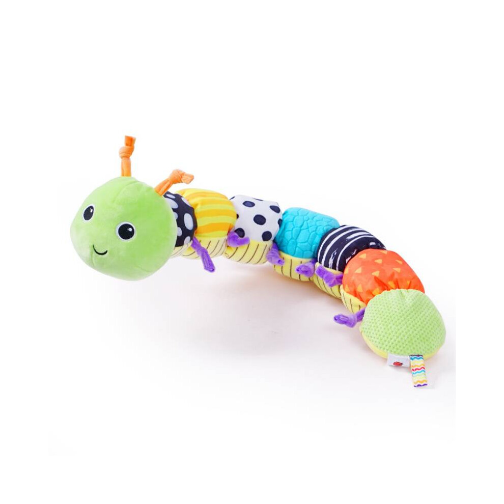 Rywolt (Green) Sozzy Plush Musical Caterpillar Baby Toy Soft Sensory Sound Infant Newborn Toys Green
