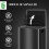 Homcom HOMCOM 2 x 30L Double Kitchen Bin, Pedal Bin with Soft-Close Lid, Black 5