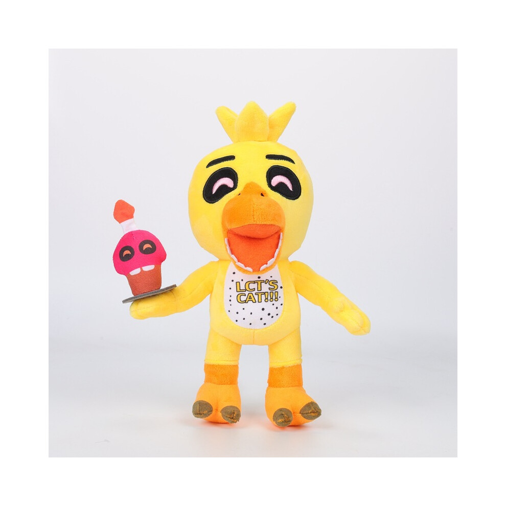 (Chicken) Nights Five At Freddys Plush Toy Stuffed Animal Bear Fox Wolf Chicken Kids Gift-image-OPC-PF2WNHJ-NEW
