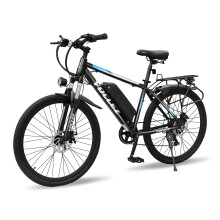 (2602-Black / 36V-8AH) 26" Electric Bike for Adults, 250W Motor Commuter E-bikes, Electric Mountain Bike with 36V 8Ah Li-Ion Battery