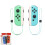 (Green Blue) Game Switch Console Bluetooth Left Right Handle Hand Rope Abs Multifunction 1