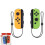(Yellow Green) Game Switch Console Bluetooth Left Right Handle Hand Rope Abs Multifunction 1