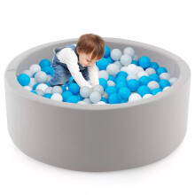 Toddlers Foam Ball Pit 90x30cm Soft Round Ball Kiddie Baby Playpen