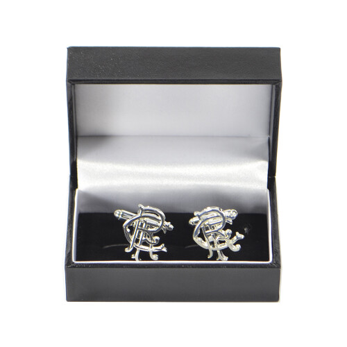Rangers FC Silver Plated Cufflinks 1