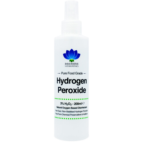 Food Grade Hydrogen Peroxide 3% - 200ml Spray - Pack of 2 1