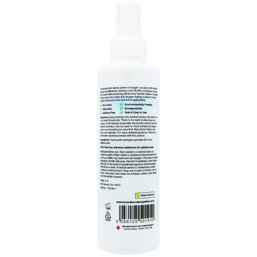 Food Grade Hydrogen Peroxide 3% - 200ml Spray - Pack of 2 2