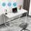 House of Home Computer Desk White Laptop Desk Perfect for Home or Office 2