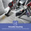 GEEPAS GEEPAS Cordless Vacuum Cleaner | Handheld Upright,60 Min Runtime 25.9V 8