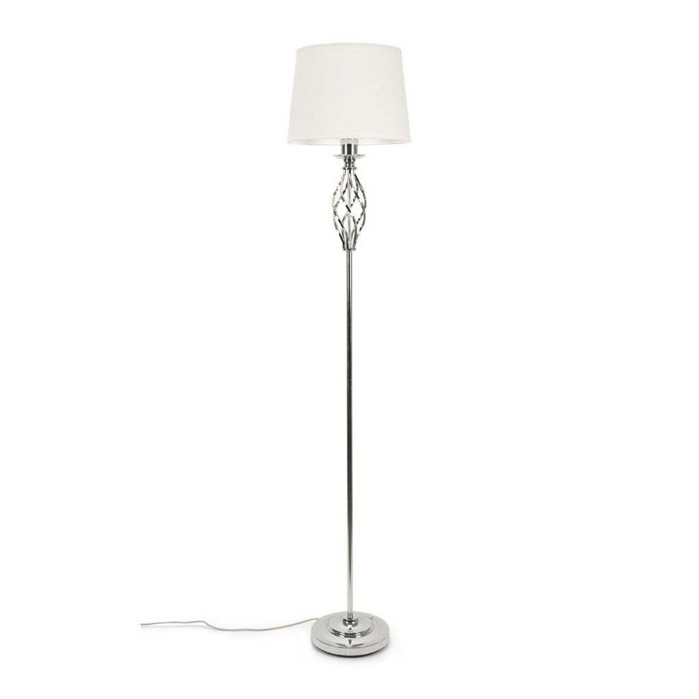 Memphis Chrome Floor Lamp