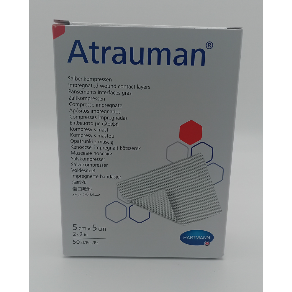 Hartmann Atrauman 5Cm X 5Cm Box Of 50