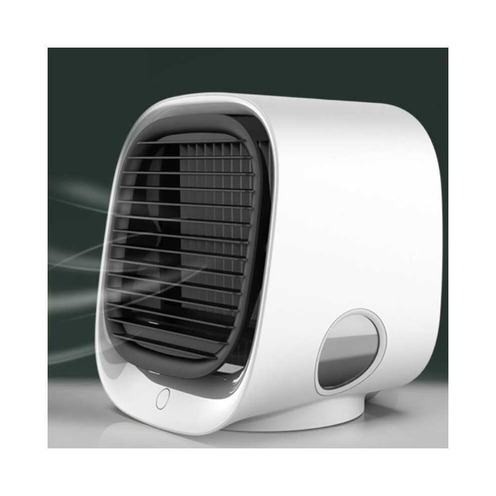 Rywolt (White) Mini Cooler Humidifier Electric Fan Portable Air Conditioning Fan Desktop Office White