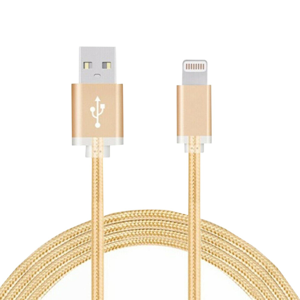 Fx Powabud Nylon Braided Usb Data Cable For Phone[Gold] Gold 5055543260874