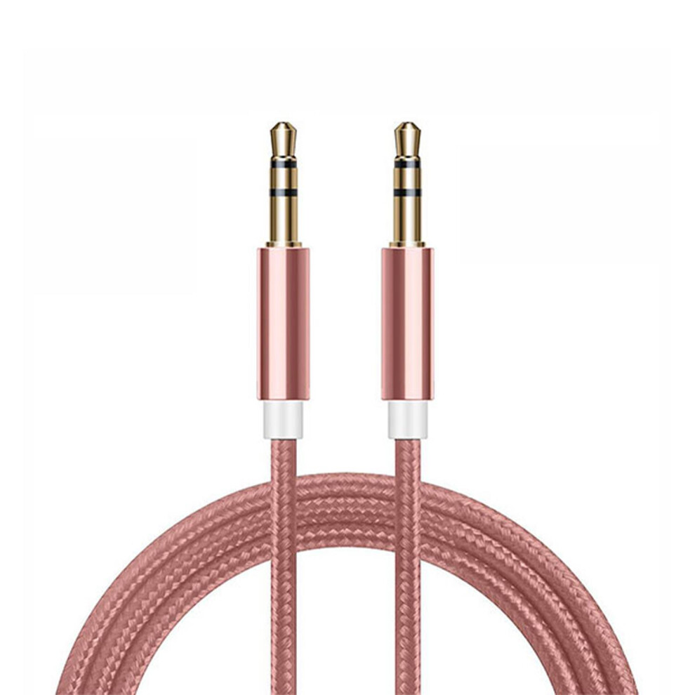Fx Powabud Aux-In-Cable 3.5Mm Braided, Rose Gold 5060488840357