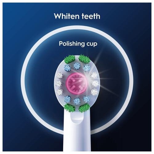 Oral-B 3D White Toothbrush Heads, Pack of 4 2