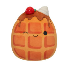 SQCR05376 7.5-Inch-Weaver The Waffle with Strawberries and Whipped Cream, Multicolour