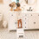2-UP Step Stool - Toddlers Stool - Slip Resistant - Grey - Model G687 8
