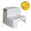 2-UP Step Stool - Toddlers Stool - Slip Resistant - Grey - Model G687 5