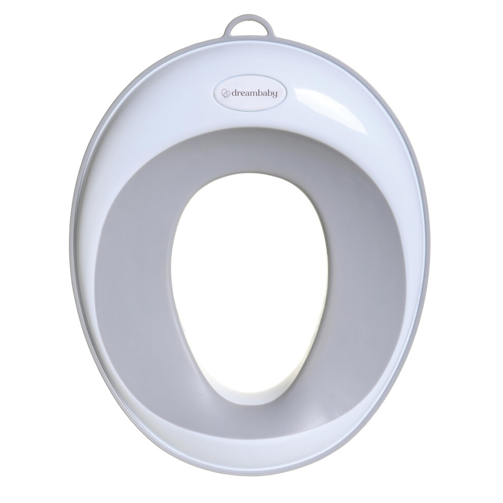 Ezy- Potty Training Toilet Seat Topper, Non-Slip And Great For Travel, Toilet Training Seat Grey Dreambaby