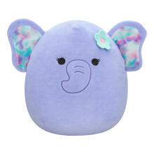 SQCR05378 7.5-Inch-Anjali The Purple Elephant with Flower Pin, Multicolour