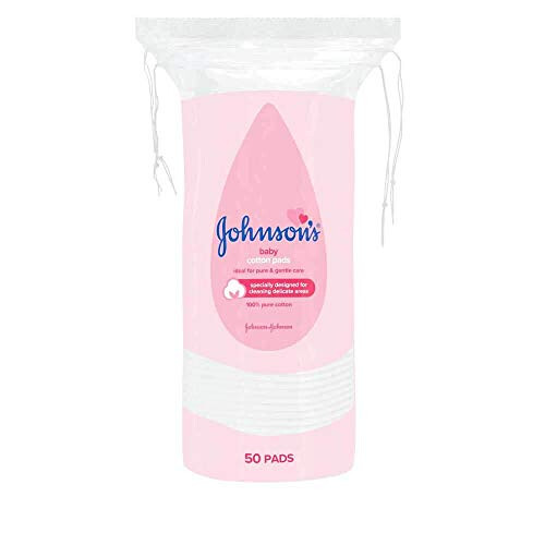 Johnson's Baby - Cotton Pads 50Pack, Pack Of 3