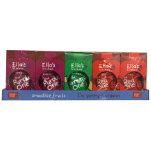 Organic Fruit Smoothie Assortment, Pack of 25 Pouches (10 x Red, 10 x Purple, 5 x Green)