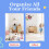 Teddy Hammock - Toy Storage for Soft Stuffed Animals - (White) 4