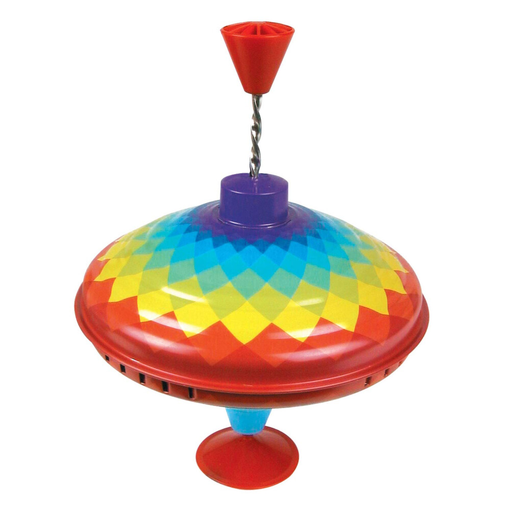 Rainbow Humming Top Traditional Spinning Toy