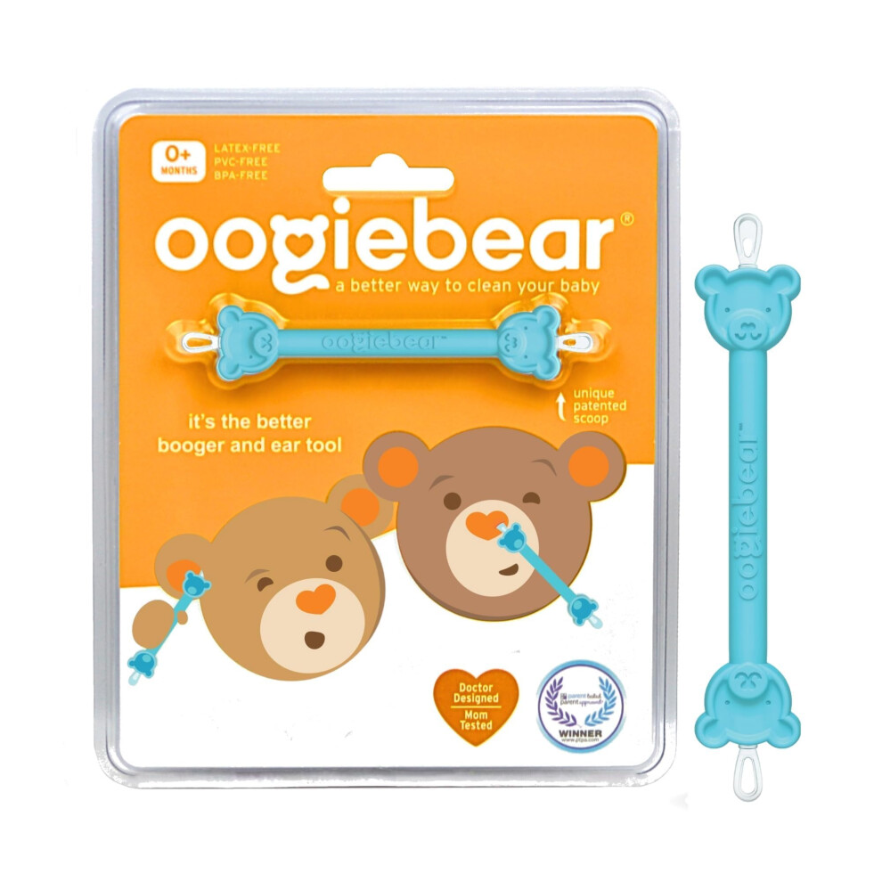 - Nose and Ear Gadget. Safe, Easy Nasal Booger and Ear Cleaner for Newborns and Infants. Dual Earwax and Snot Remover (blue booger picker)