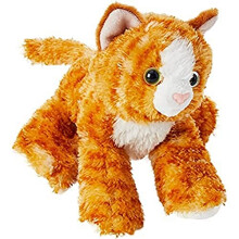 World Ltd 8-inch Mini Flopsie Molly Cat , Brown
