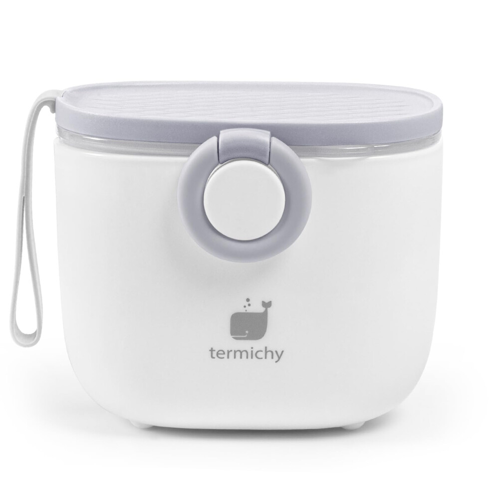 Milk Powder Dispenser Pot - Formula Dispenser For Baby - 250G(Grey) Grey Termichy