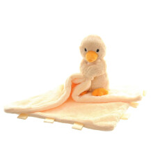 - Duck Baby Comforter - Newborn Essentials, Baby Blanket, New Mum Gifts, Baby Toys, Eco Friendly Comforter