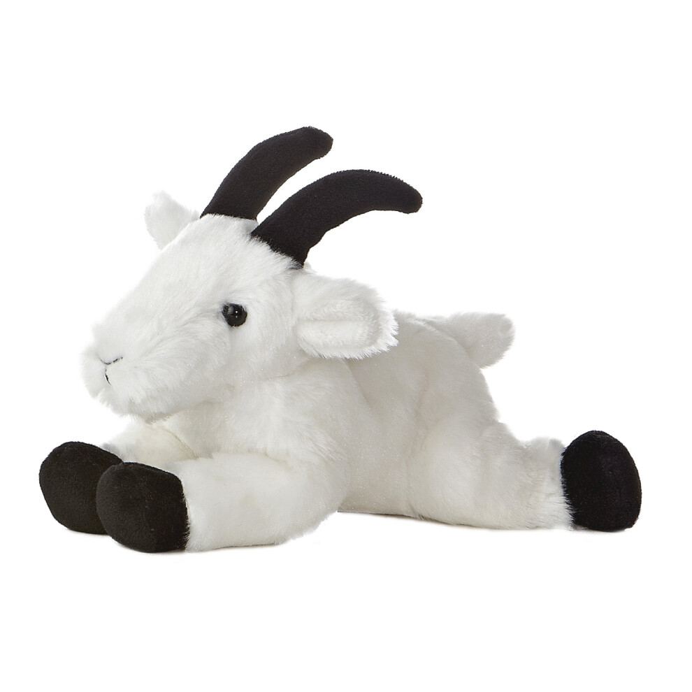 Aurora, 31325, Mini Flopsie Goat, 8In, Soft Toy, White