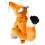 Aurora World World Gruffalo Fox 7 inch, Orange, White and Grey, Medium 2