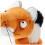 Aurora World World Gruffalo Fox 7 inch, Orange, White and Grey, Medium 3