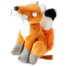 World Gruffalo Fox 7 inch, Orange, White and Grey, Medium