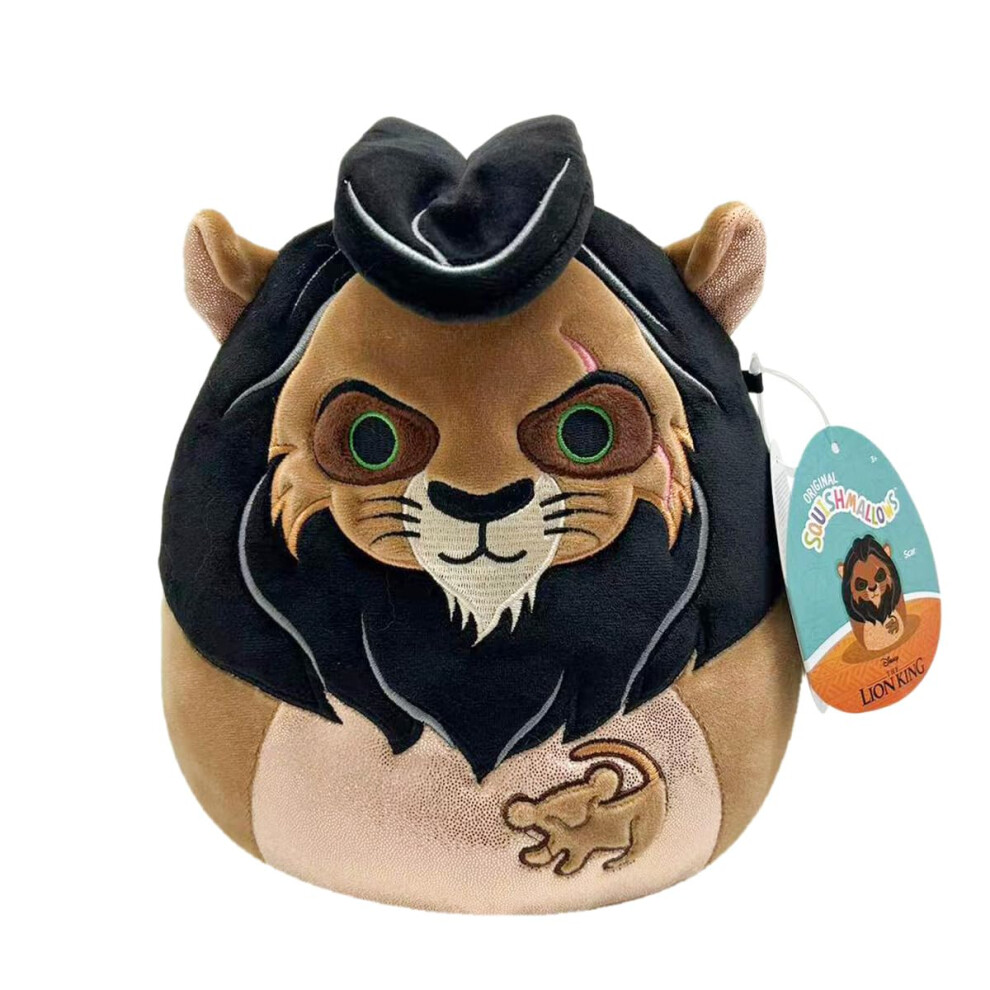 Photos - Other Toys Squishmallows SQDI00550 Original 8-Inch Scar Disney Plush, Multicolour 