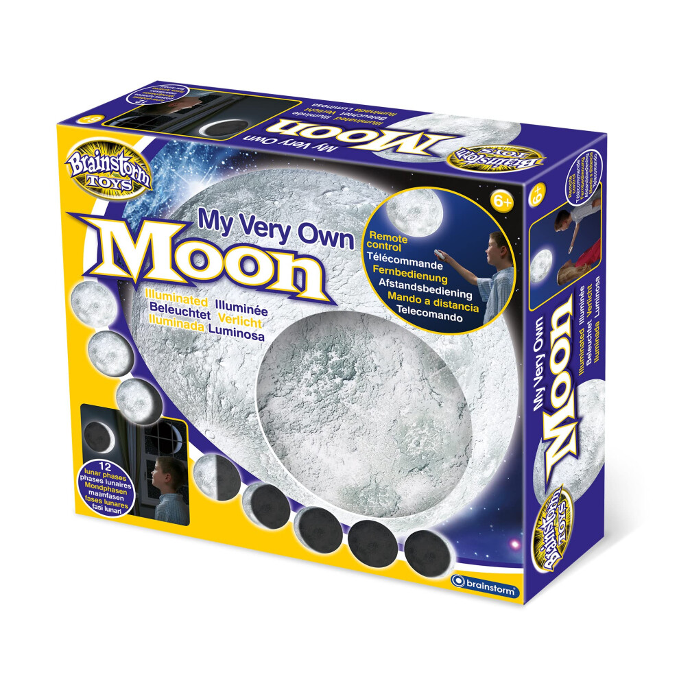 Brainstorm Toys E2003 My Very Own Moon, Nightlight, 11.02 X 3.15 X 13.39 Inches