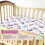 2 Pack Cot Bed Fitted Sheets Easy Care Soft and Dureable, Unicorn - 60 x 120 cm 3