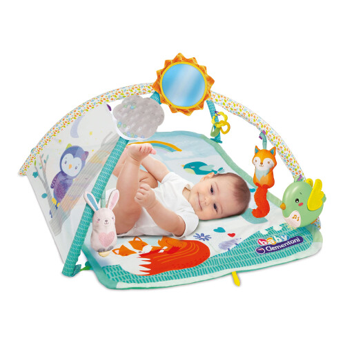 Clementoni - 17247 - Soft Activity Gym for babies, ages 0 months plus