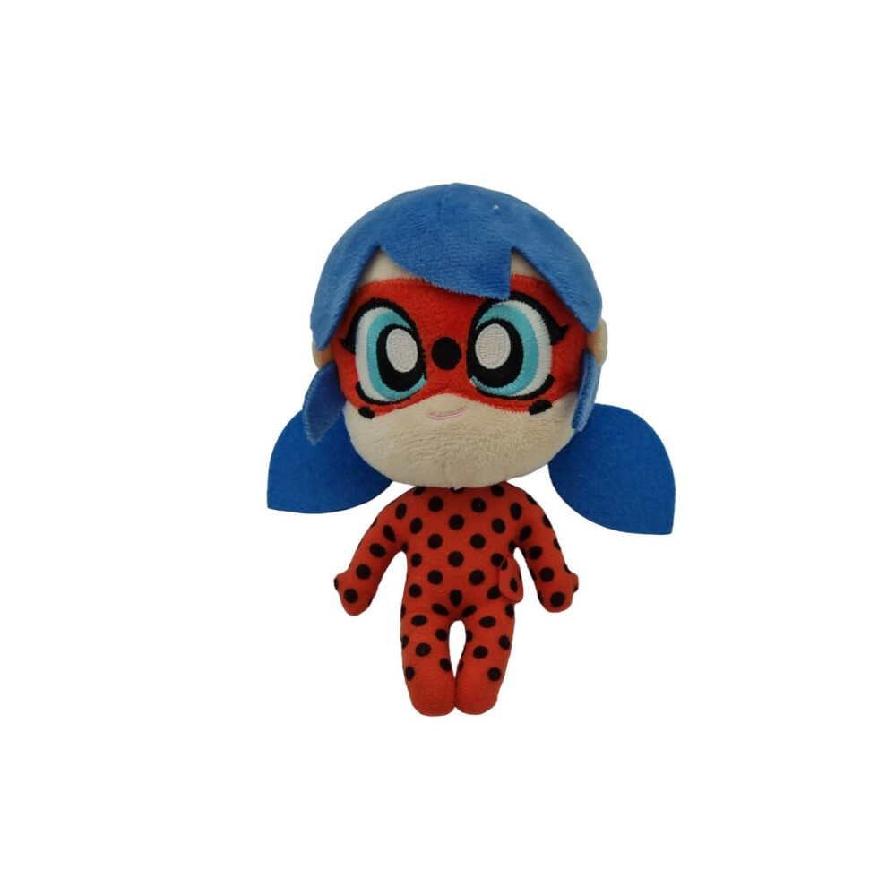 Chibi Ladybug Plush Toy From Miraculous Tales Of Ladybug And Cat Noir | 15cm Ladybug Soft Toy | Super Soft And Cuddly Miraculous Toys Bring Their